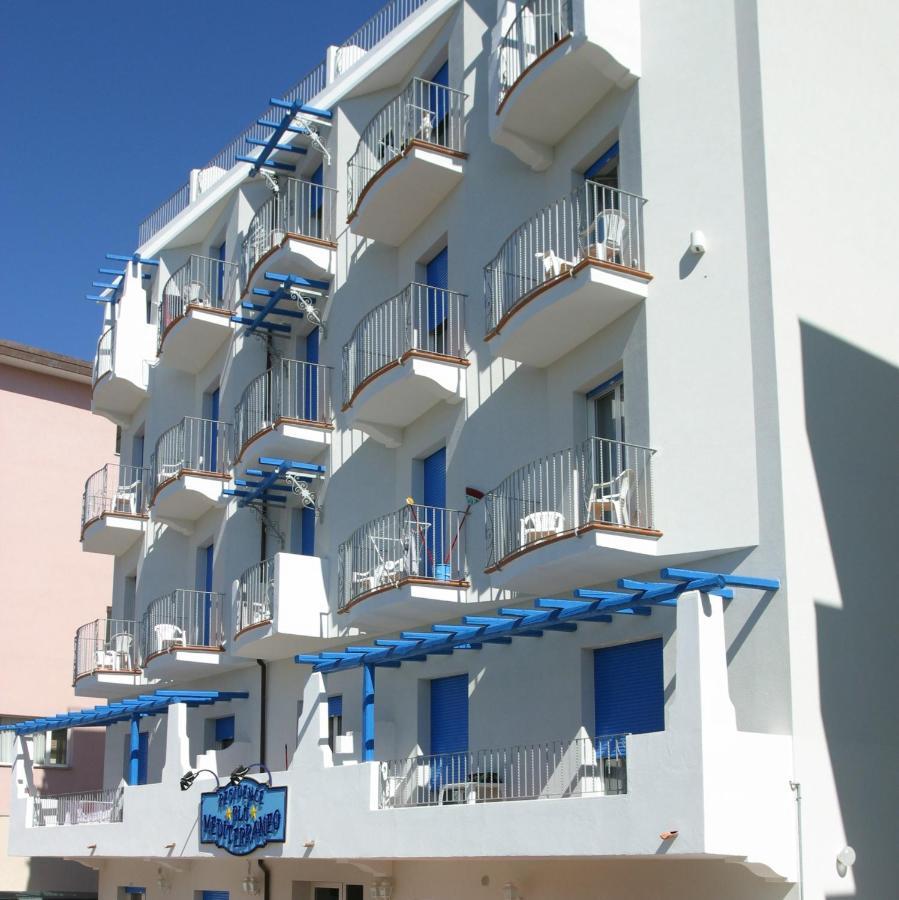 Residence Mediterraneo Rimini Exteriör bild